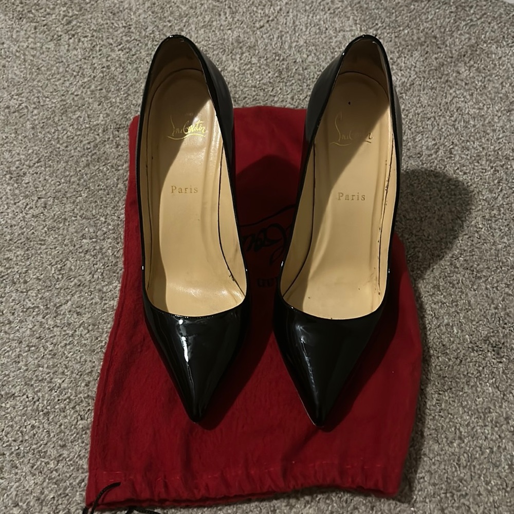 Christian Louboutin Patent Leather Pumps